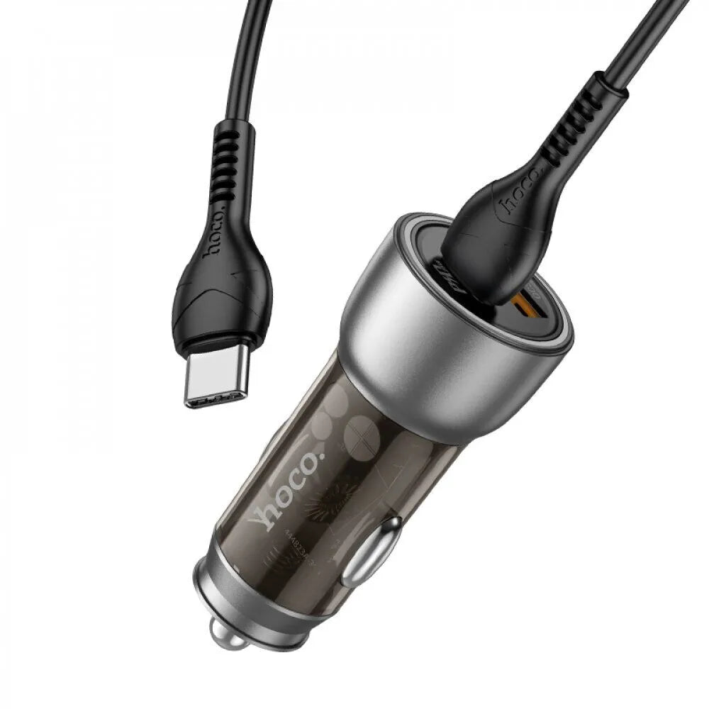 Chargeur Voiture Hoco NZ8 43W avec cable Type-C