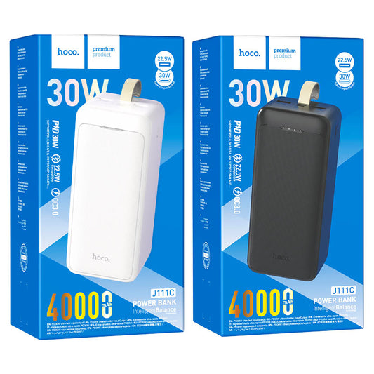 Power Bank Hoco J111C 30W + QC3.0 40000mAh