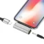 Adaptateur iPhone HOCO LS25 recharge + mini-jack 3,5 mm
